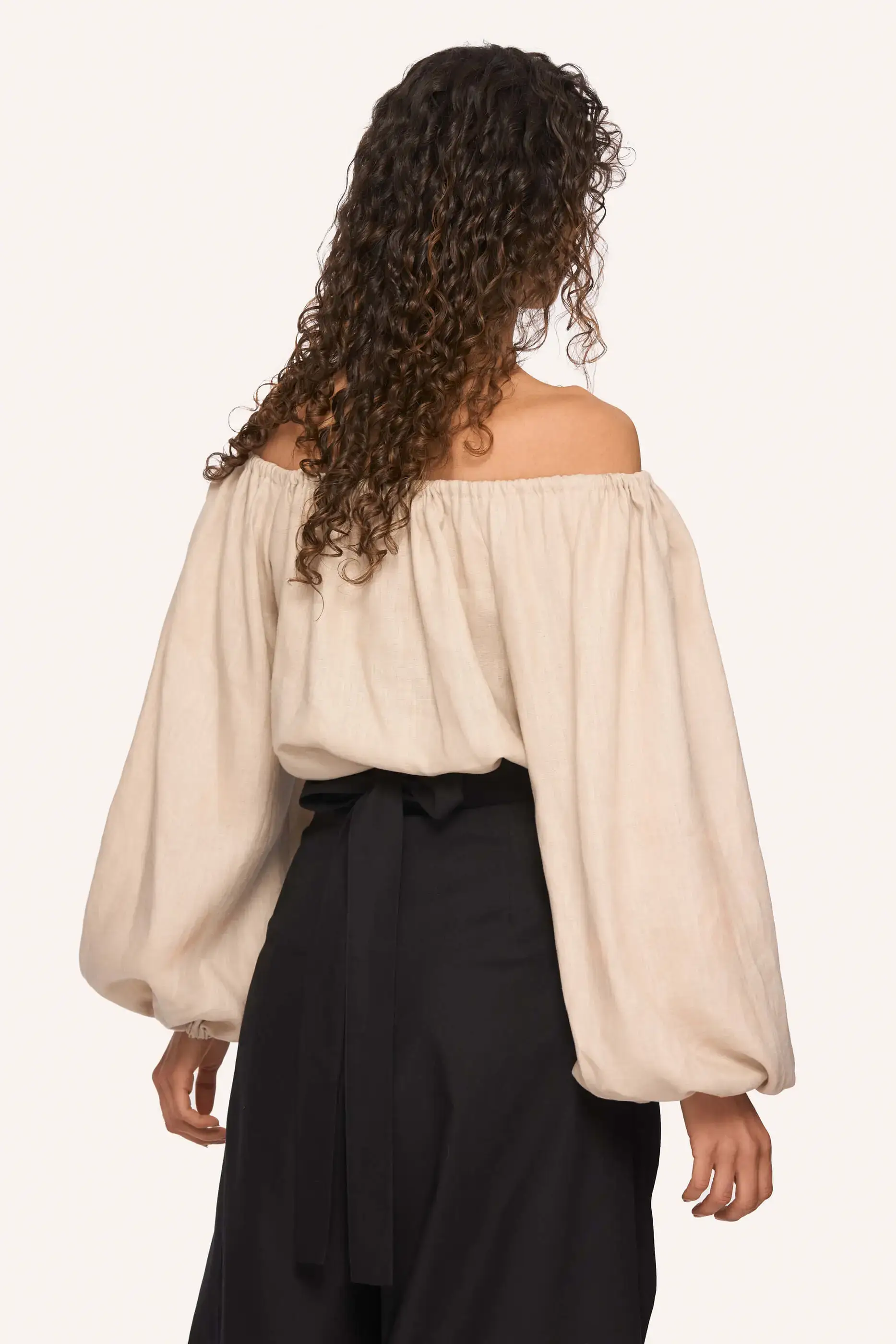 Archive Sale Oodgeroo Peasant Shirt In Beige 6 Oodgeroo Peasant Shirt In Beige Oodgeroo peasant shirt in beige DISCLAIMER: Please note that all items within the Archive Sale are not eligible for returns. Some of the items in the Archive Sale may be production samples and may have been used for the collection photoshooting. It may have small flaws, however no rips or anything major that would make the iten unsuitable for wear. If you would like to receive photos of the item you are ordering, please feel free to get in touch and we will gladly photograph it for you.