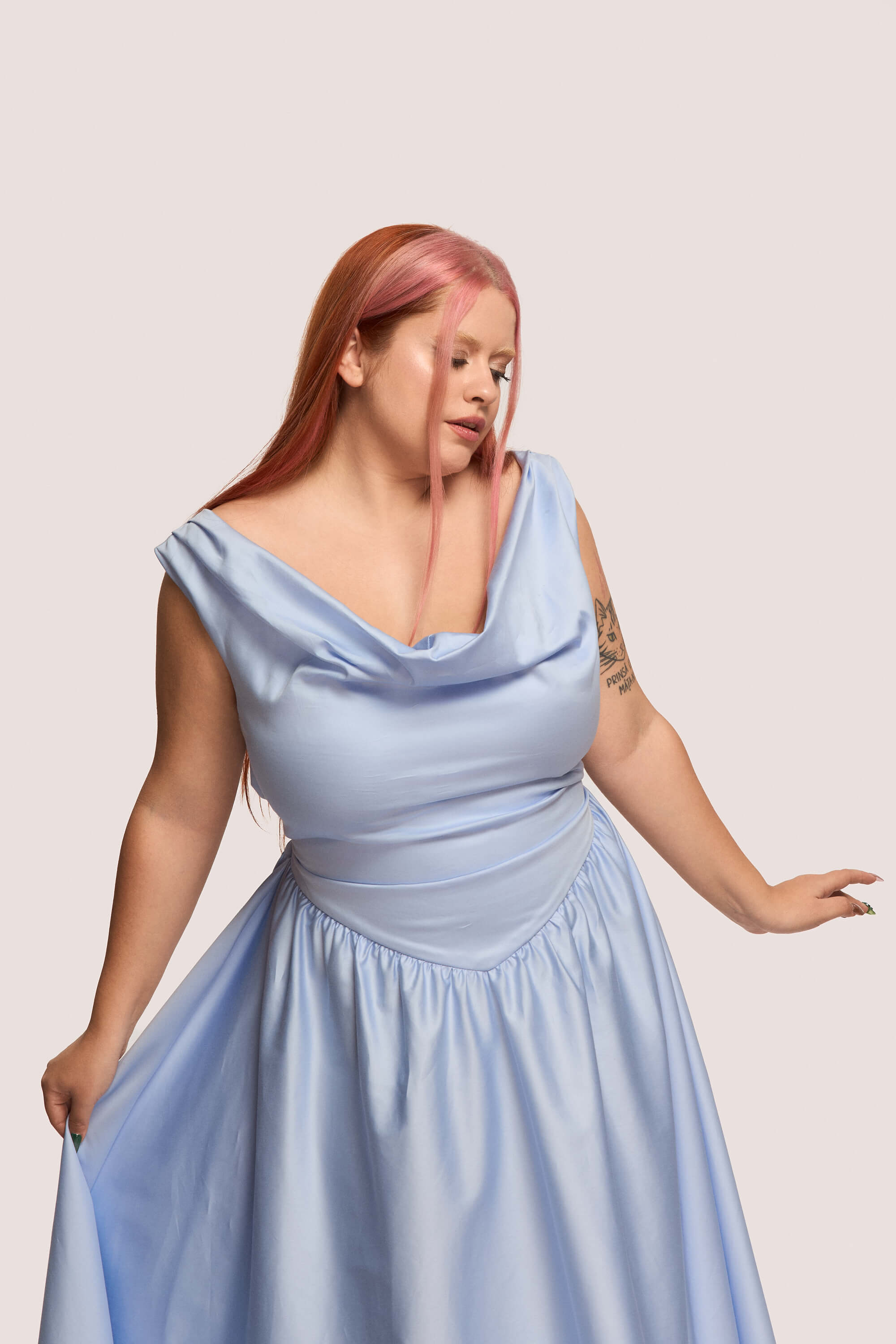 Winter 2025 Delta Of Venus Corset Dress In Sky Blue 6 Delta Of Venus Corset Dress In Sky Blue Made to meet you where you are.