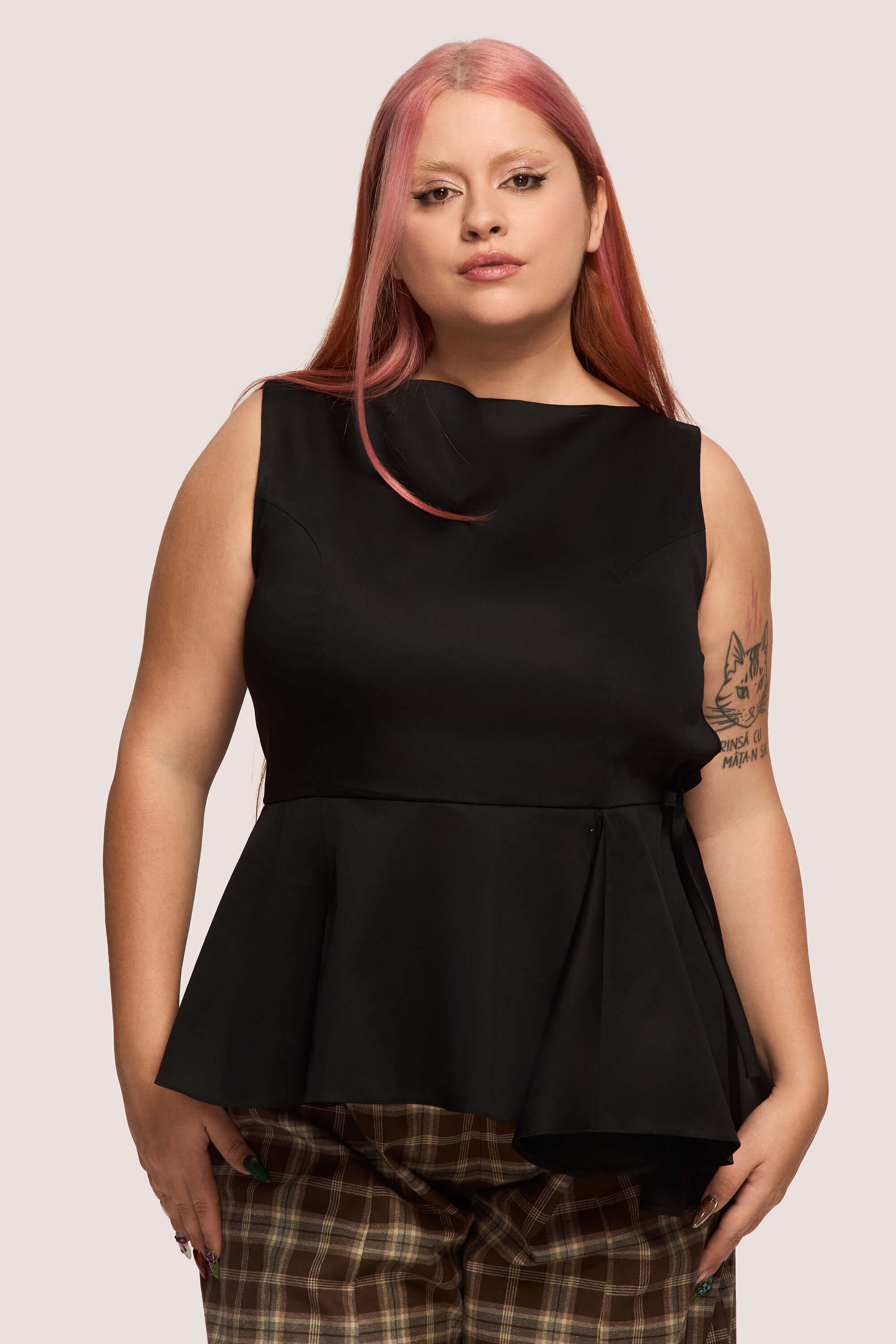 Winter 2025 Invisibility Blues Sleeveless Shirt In Raven 2 Invisibility Blues Sleeveless Shirt In Raven Designed for the moments you don’t post, made to accompany you through years, not seasons.