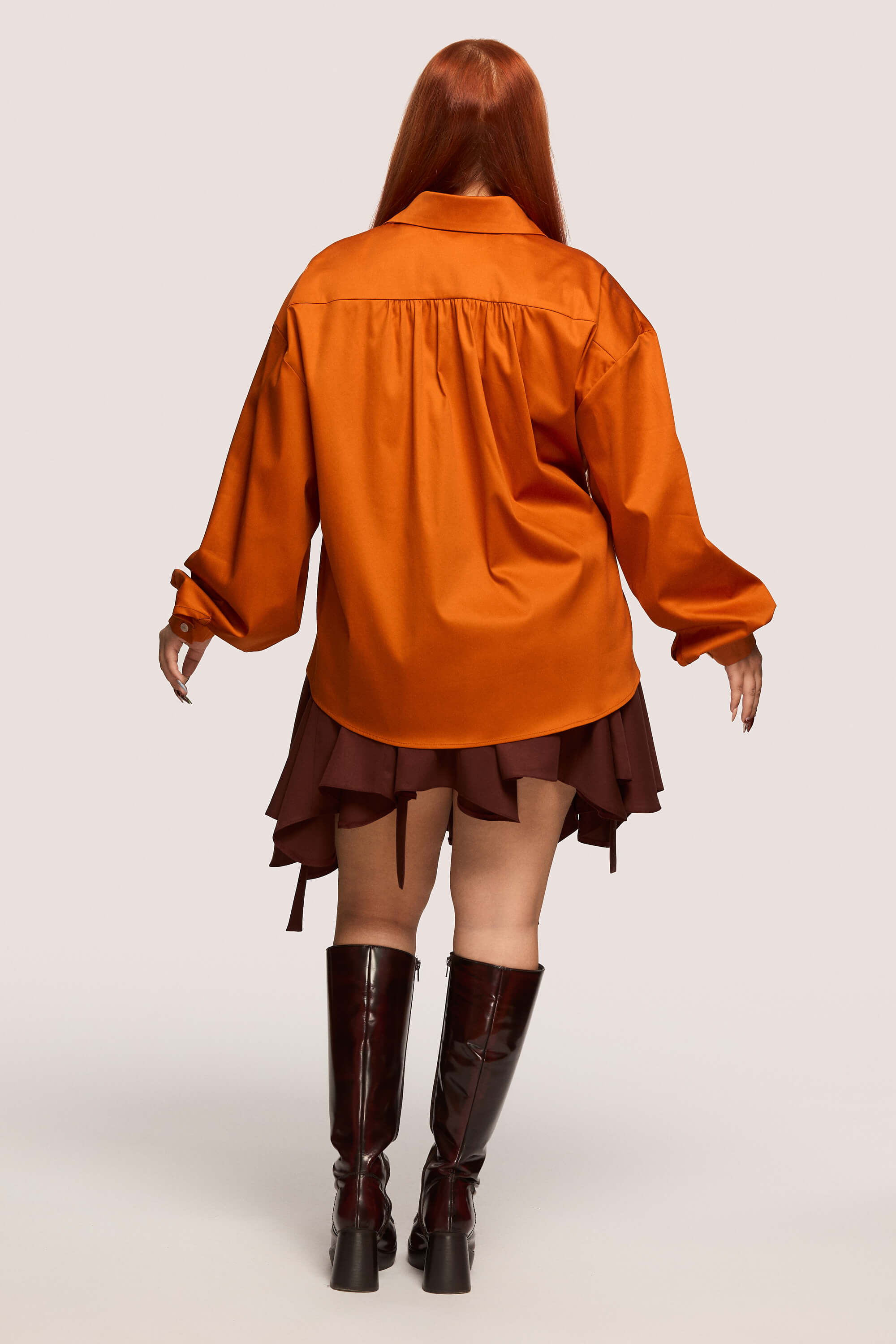 Winter 2025 What The Water Gave Me Asymmetrical Shirt In Marigold 5 What The Water Gave Me Asymmetrical Shirt In Marigold What The Water Gave Me asymmetrical shirt in marigold Designed for movement, for the days that start too early and the nights that end too late.