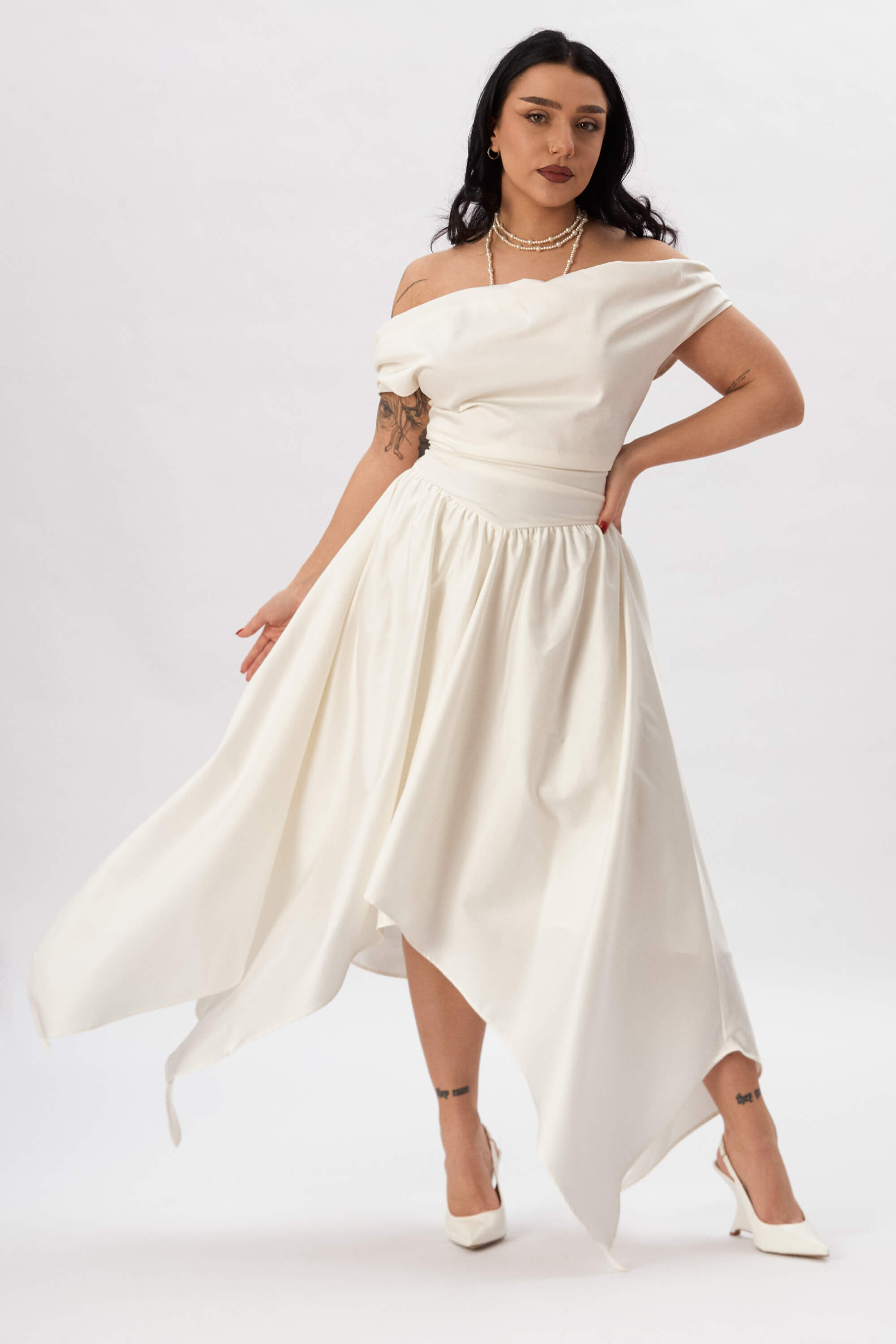 Winter 2025 Delta Of Venus Corset Dress In Pearl 3 Delta Of Venus Corset Dress In Pearl Made to meet you where you are.
