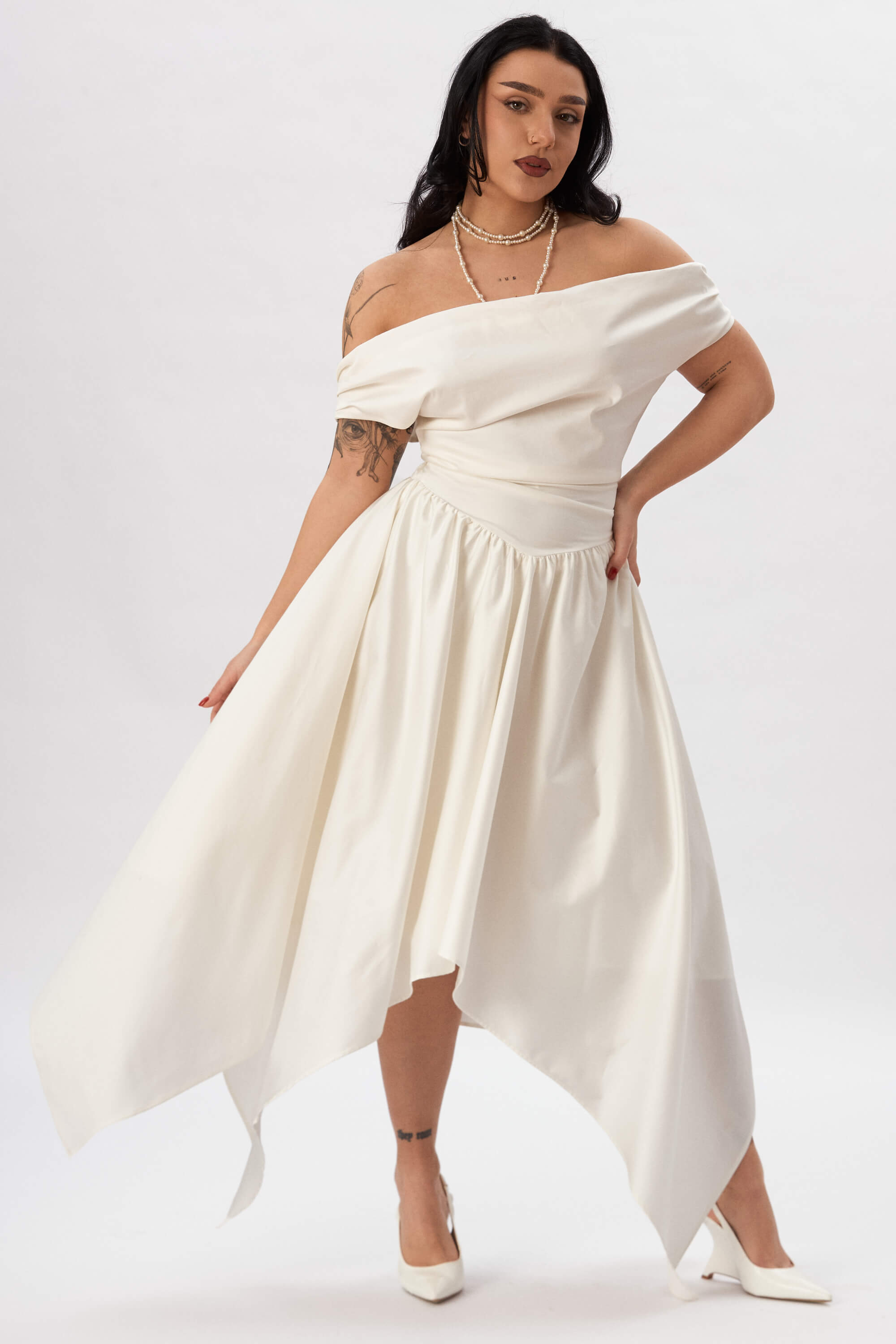 Winter 2025 Delta Of Venus Corset Dress In Pearl 6 Delta Of Venus Corset Dress In Pearl Made to meet you where you are.